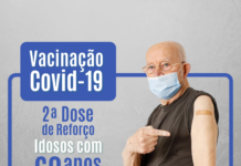 Gurupi inicia vacinação da 2ª dose de reforço da vacina contra Covid-19 para idosos de 60 anos ou mais