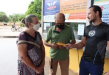 Seciju realiza blitz informativa sobre combate e enfrentamento à violência contra a pessoa idosa