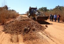 Prefeitura de Gurupi realiza manutenção em estrada rural GUR-21, na região leste