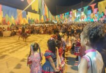 Escola aborda pandemia em fechamento de circuito junino de quadrilhas da rede municipal de Gurupi