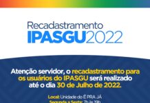 Prazo para recadastramento do IPASGU termina neste sábado, 30