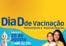 Neste sábado Gurupi terá ‘Dia D’ de vacinação contra paralisia infantil e multivacinação para atualização de cadernetas
