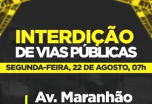 Gurupi em Obras: Saiba quais trechos da Av. Maranhão serão interditados nesta segunda-feira, 22