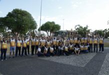 Estudantes atletas tocantinenses embarcam para os Jogos da Juventude 2022, em Aracaju