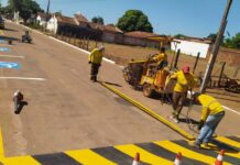 Relatório da AMTT aponta mais de 30 pontos de Gurupi atendidos com serviços de sinalização