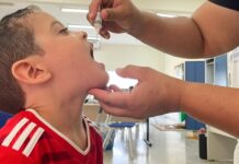 Tocantins prorroga campanha de vacinação contra a Pólio até o dia 31 de outubro