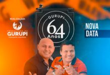 Gurupi 64 anos – Prefeitura realiza show da Banda Tri Show no Trevo da Praia neste sábado, 19