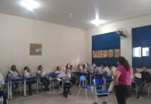 Escola Cívico Militar Hercilia Carvalho recebe ações educativas desenvolvidas pela professora Zenaide