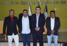 Vereador Professor Wélice é eleito presidente da Câmara Municipal de Lagoa da Confusão