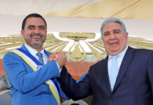 Governador Wanderlei Barbosa e vice Laurez Moreira tomam posse na AL e são recebidos pelo público no Palácio Araguaia