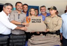 Governador Wanderlei Barbosa entrega Companhia Independente da PM em Xambioá e aumenta efetivo para atender nove cidades do entorno