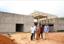 Prefeita Josi Nunes visita obras da construção da Clínica de Atenção Especializada de Gurupi e também da reforma e ampliação da Policlínica