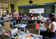 Professores do 1º e 2º anos da rede municipal participam da primeira devolutiva do Projeto Aprova Brasil, em Tocantínia