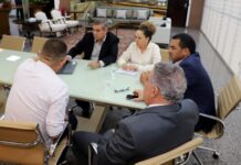 refeita Josi Nunes apresenta projeto da via Perimetral Sul em audiência com o governador Wanderlei Barbosa