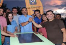 Governador Wanderlei Barbosa inaugura R$ 3 milhões em obras em Rio dos Bois, que completa 32 anos de emancipação
