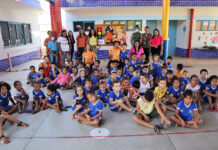 Ação Faça Bonito de proteção às crianças chega em escola municipal de Tocantínia