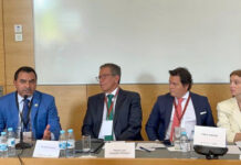 Governador Wanderlei Barbosa discursa em Portugal sobre mercado de carbono