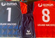 Leilane Macedo é homenageada com nome na camisa do time feminino da Prefeitura de Gurupi nos Jogos dos Servidores