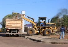 Prefeitura de Gurupi realiza mutirão de limpeza no setor Malvinas