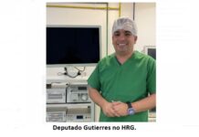 Deputado Gutierres Torquato visita HRG e comemora investimentos do Governo do Estado na saúde