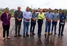 Governo do Tocantins e Prefeitura de Gurupi vistoriam andamento da obra de alargamento da Avenida Goiás