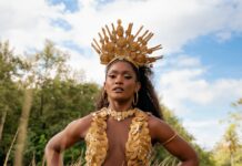 Capim-dourado é destaque em ensaio da escola de samba Unidos do Viradouro, no Rio de Janeiro