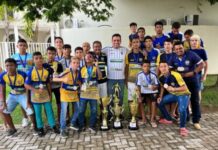 O Deputado Gutierres Celebra Grandes Conquistas do Esporte Clube Castelo na Copa Centro-Oeste de Futebol de Base em Inhumas-GO