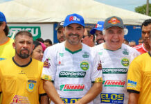 Governador Wanderlei Barbosa e vice Laurez Moreira prestigiam a grande final da 37ª Copa do Craque em Gurupi