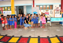 Crianças encantam a primeira-dama Sâmua Rosa em visita a EMEI Tereza Hilário Ribeiro em Tocantínia