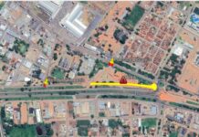 Duplicação BR-153/TO: interdição de via marginal programada para a próxima terça-feira (14)