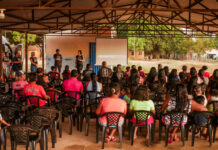 Cine Xerente finaliza programação com exibições e solenidade na Aldeia Cachoeirinha
