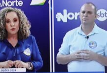 Prefeita Josi Nunes mostra mais preparo no debate do SBT e lamenta descaso e falta de compromisso de Eduardo Fortes em não comparecer e discutir ideias