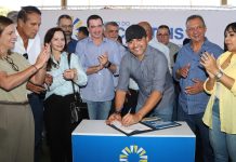 Com investimento superior a R$ 33 milhões, governador Wanderlei Barbosa autoriza início de obra no Projeto Rio Formoso