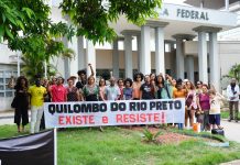 ATO EM DEFESA DO QUILOMBO RIO PRETO DENUNCIA SENTENÇA DE DESPEJO E PEDE SUSPENSÃO IMEDIATA DA REINTEGRAÇÃO DE POSSE