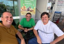 Cristiano Pisoni e Gleidson Nato tomam um café com política