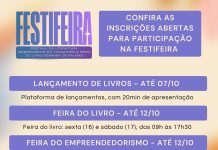 Festifeira abre inscrições para interessados em participar do evento